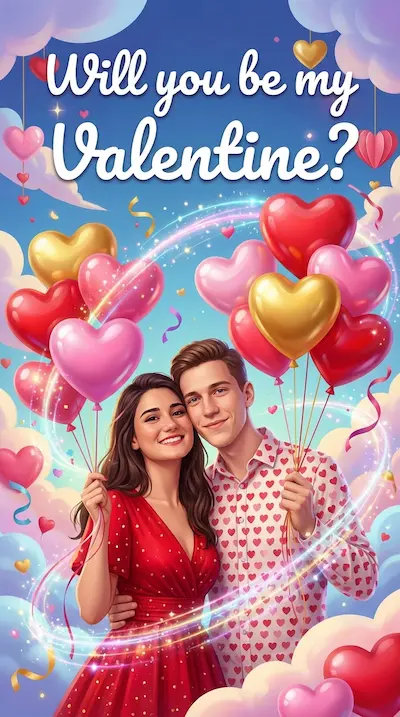 AI generated holiday card